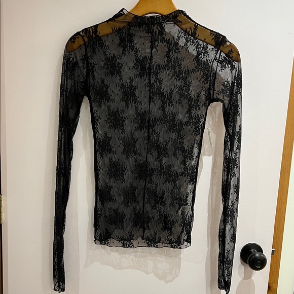Free People Lady Lux long sleeve lace top - Picture 8 of 10